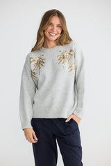 Paradise Knit - Grey Marle