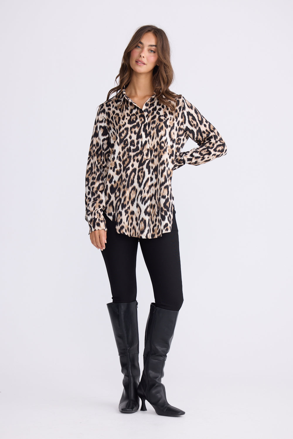Astrid Shirt - Savannah Print