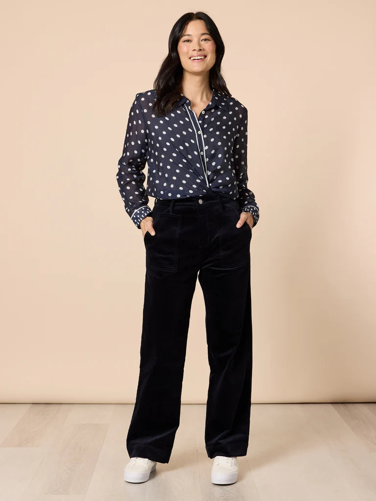 Melrose Cord Jean - Navy