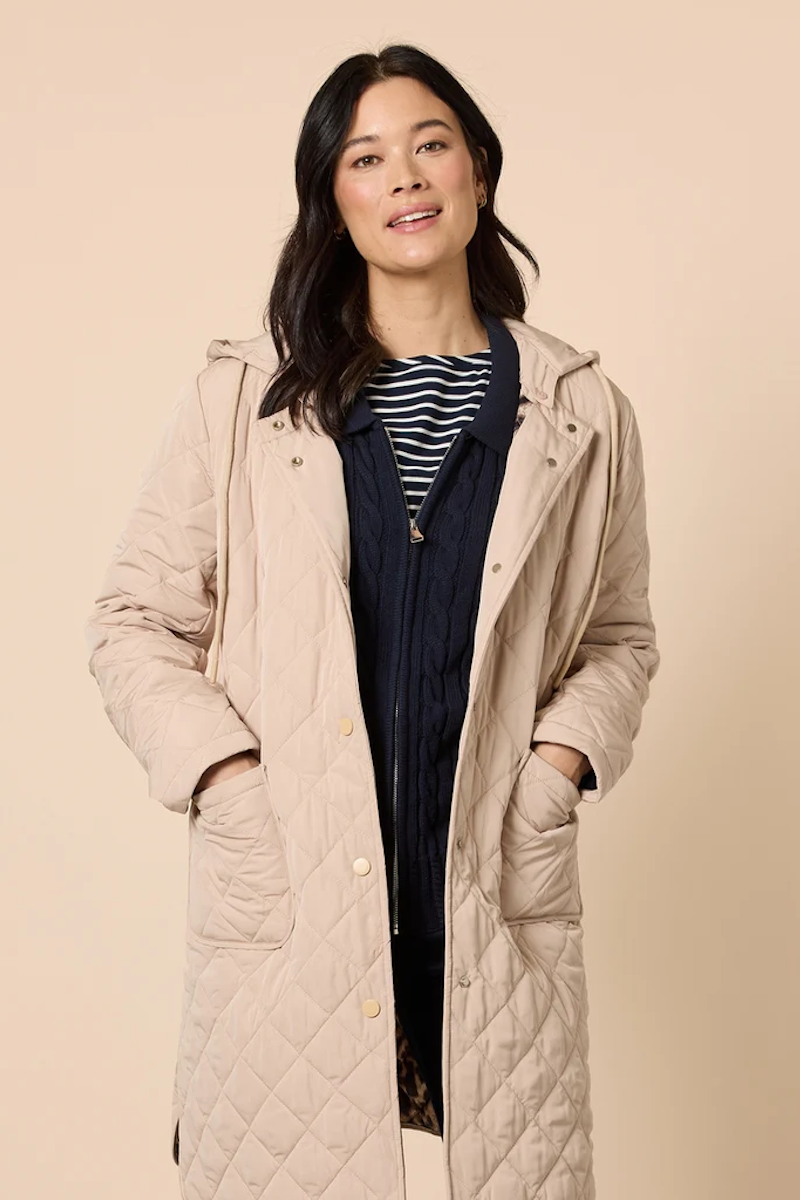 Rodeo Quilted Jacket - Natural