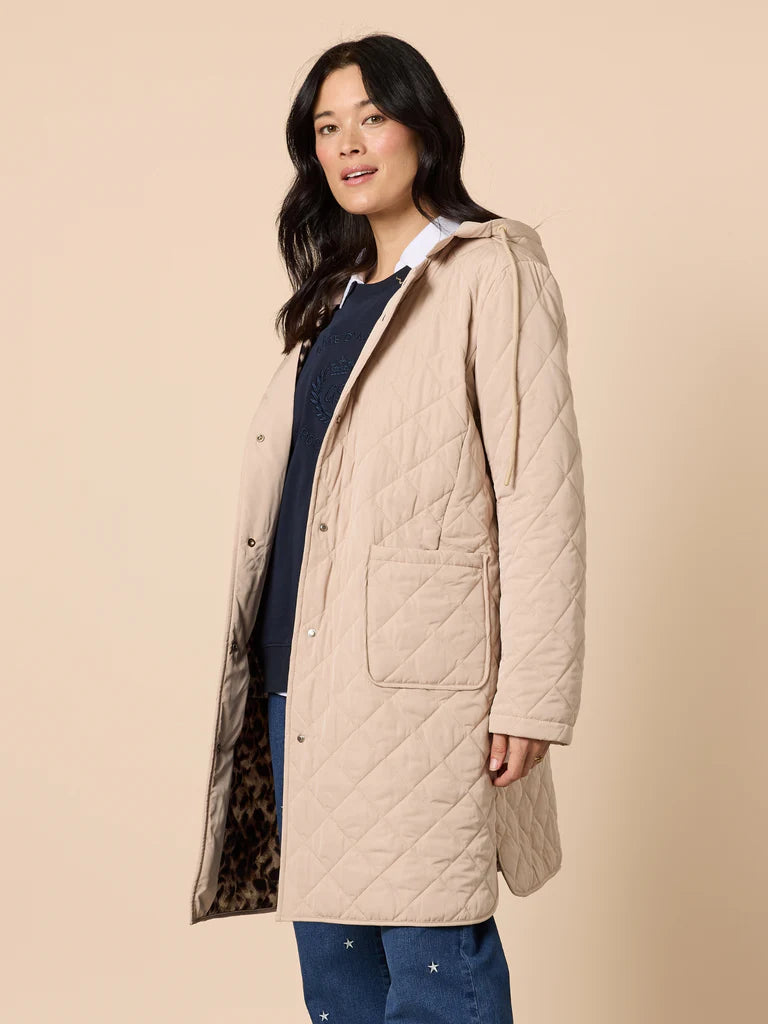Rodeo Quilted Jacket - Natural