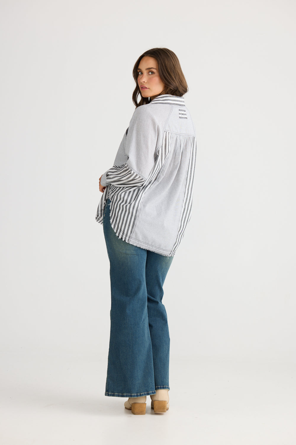 Yellowstone Shirt - Black Stripe
