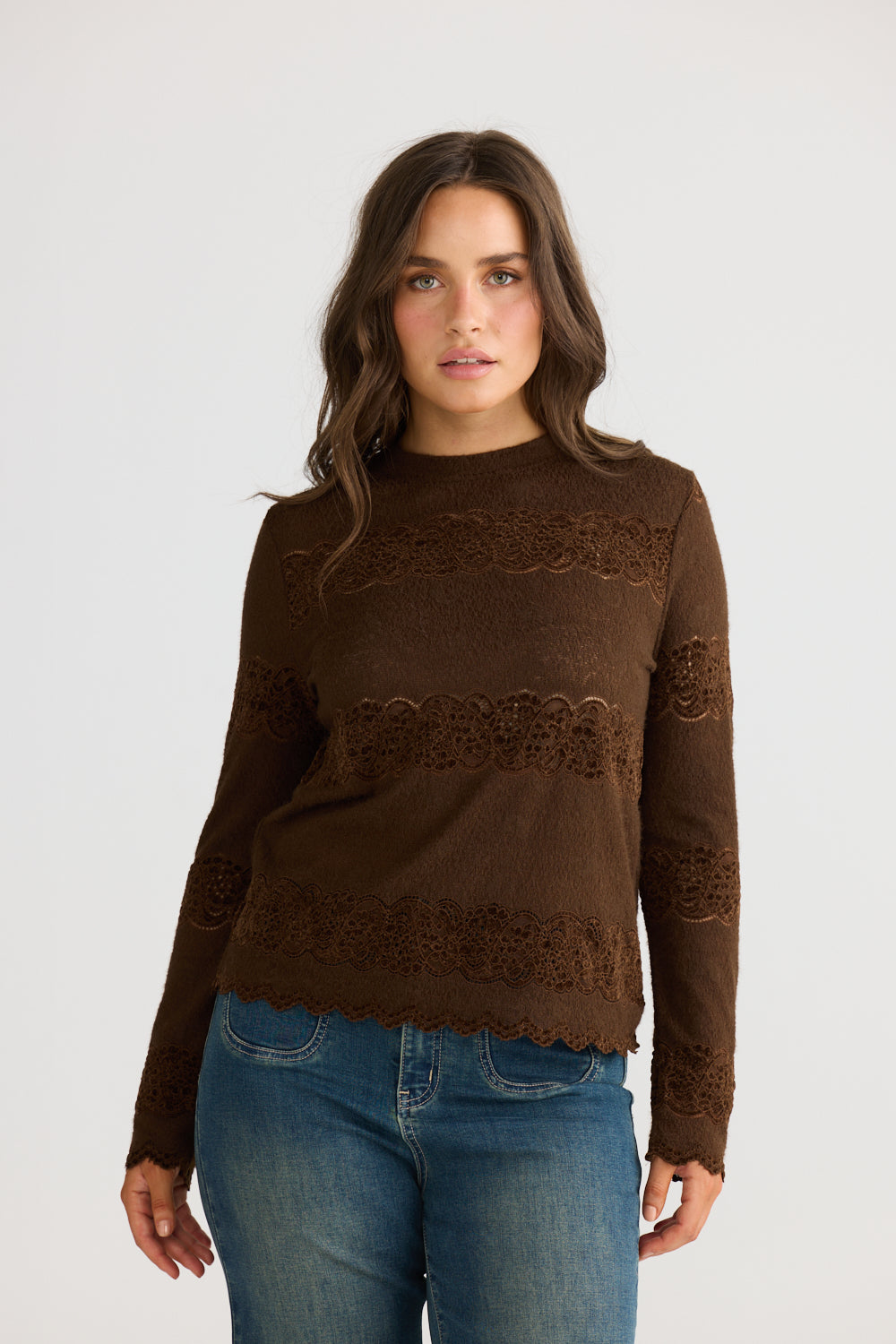 Liora Top - Chocolate