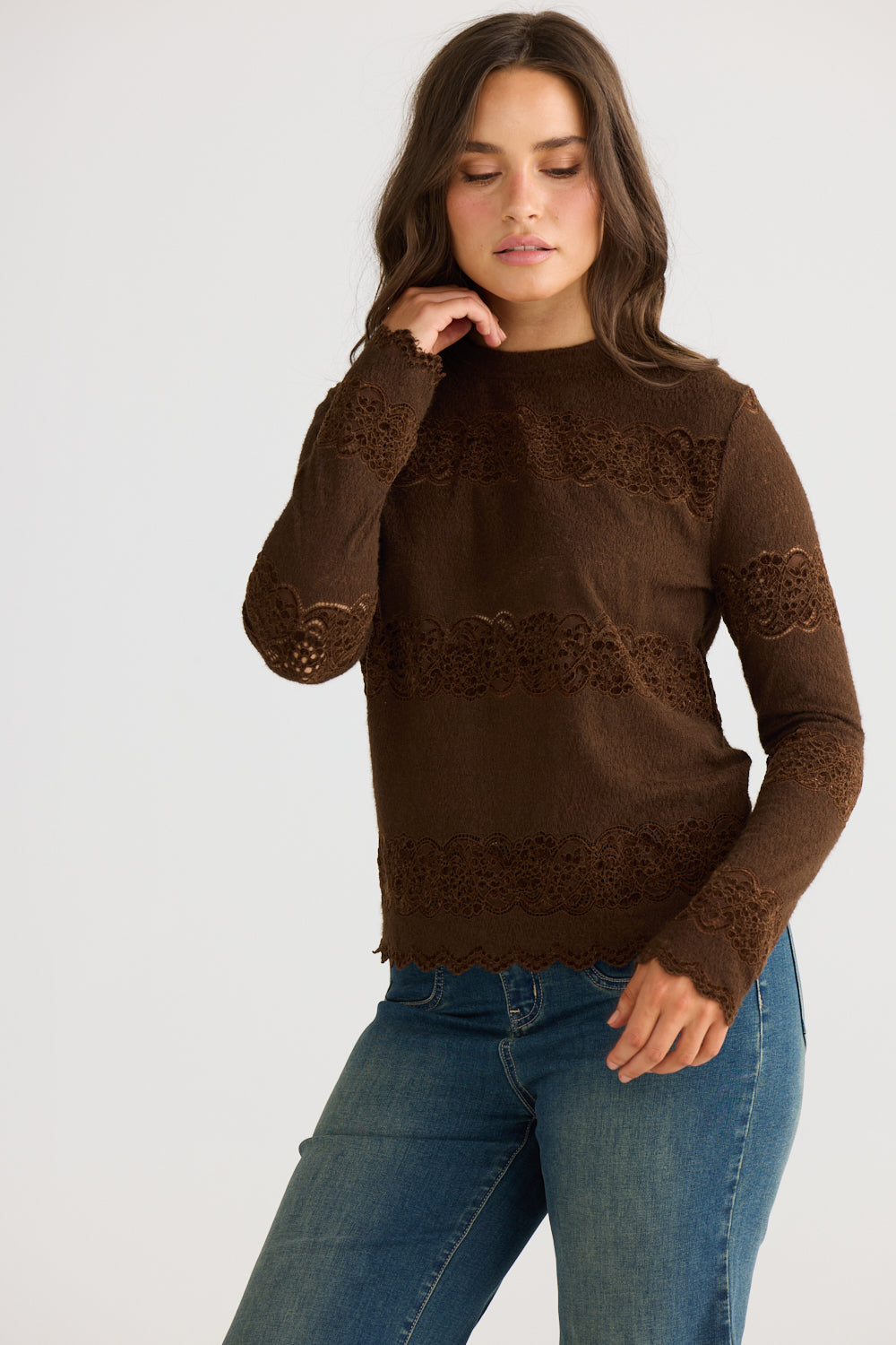 Liora Top - Chocolate