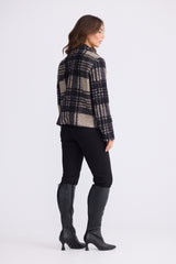 Ascot Jacket - Black Check