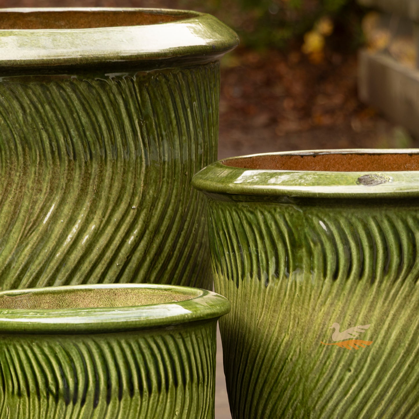 Charlotte Urn - French Green