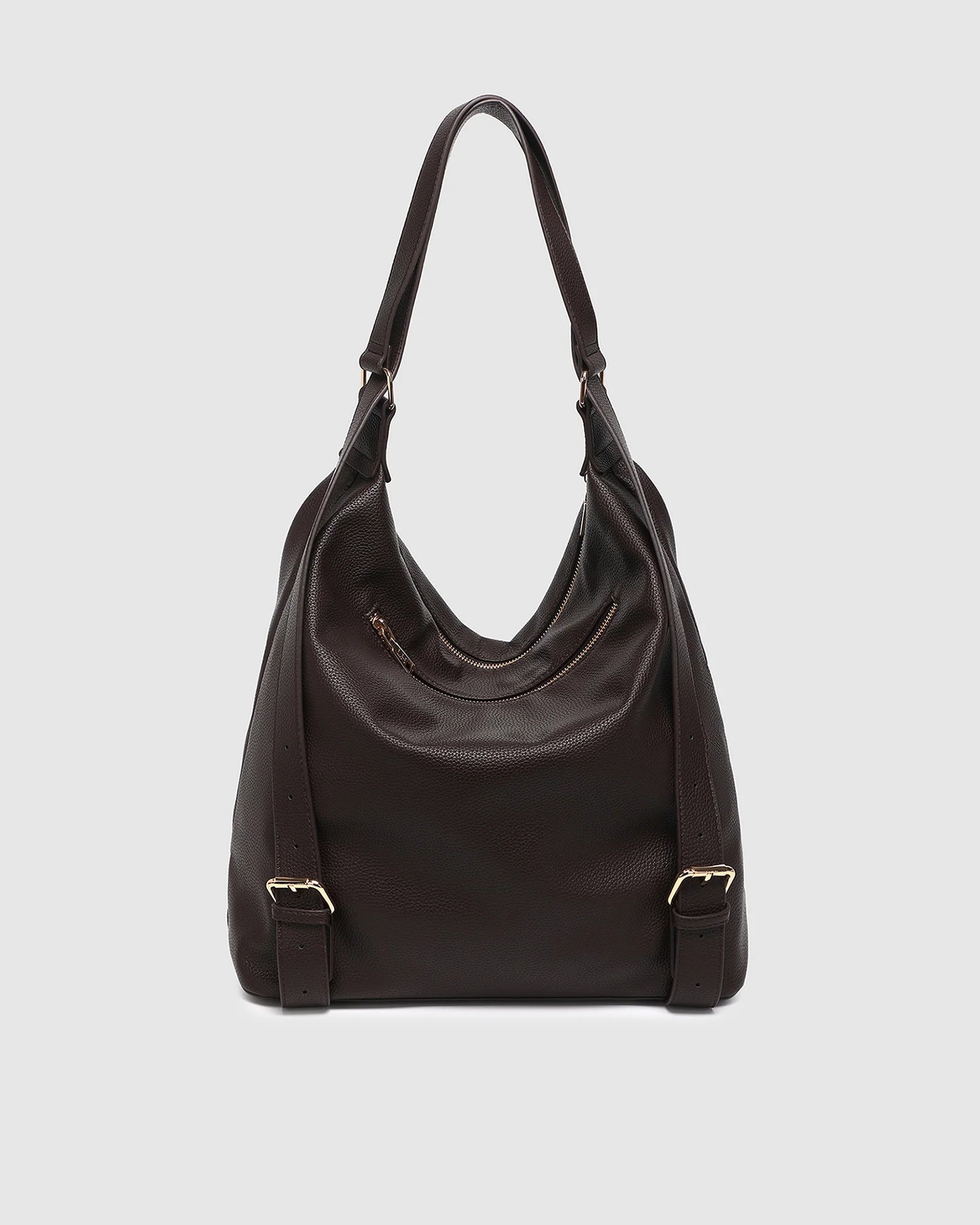 Miley Convertible Backpack - Chocolate