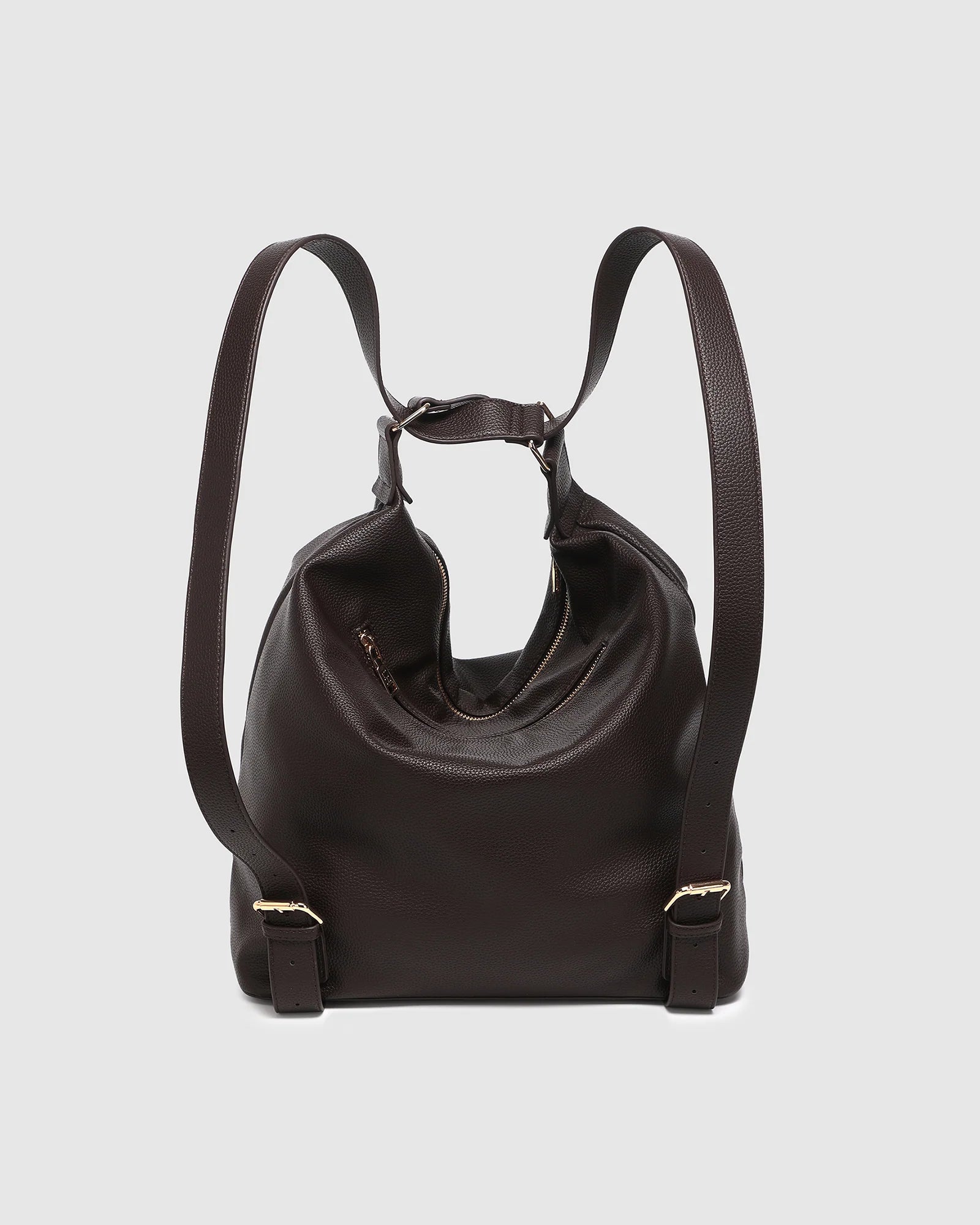 Miley Convertible Backpack - Chocolate