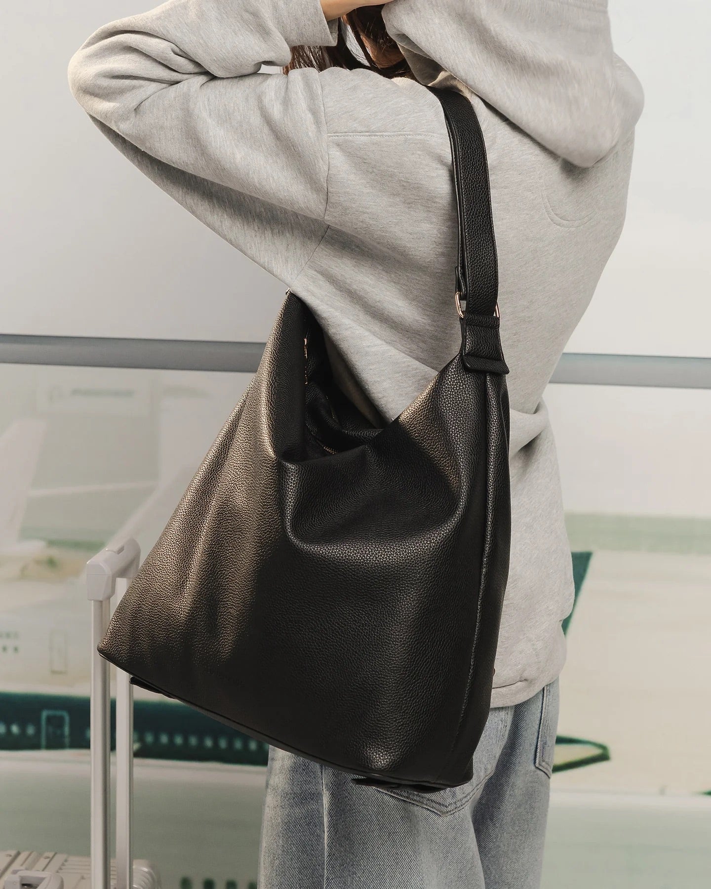Miley Convertible Backpack - Black