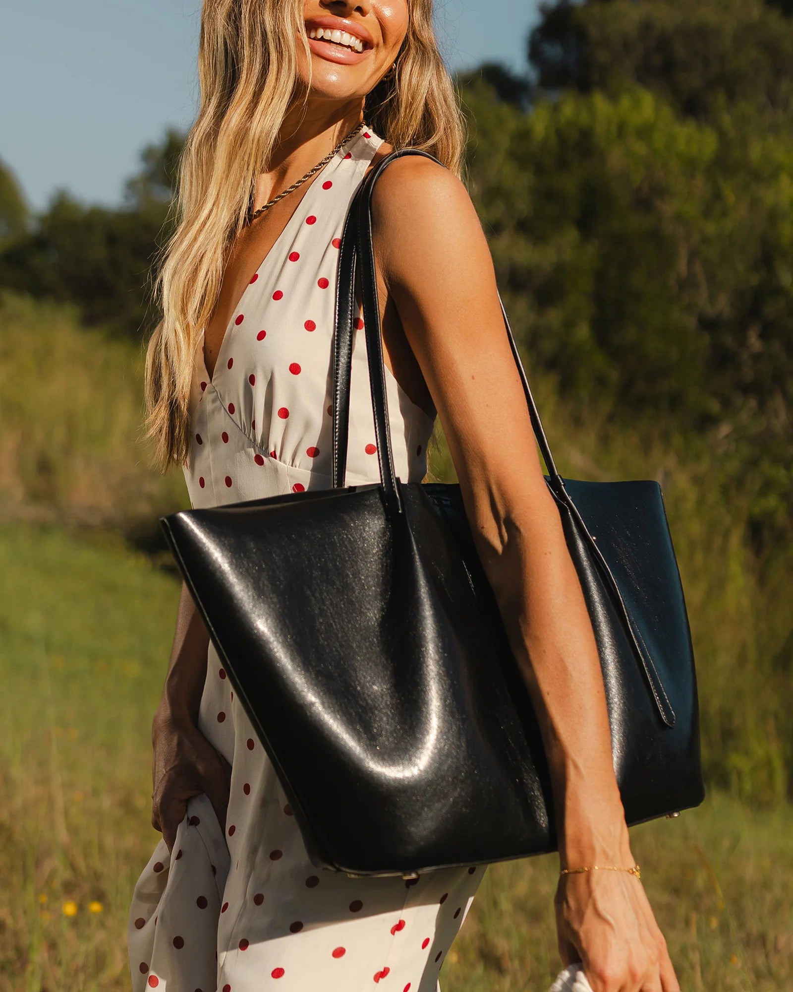 Sawyer Tote Bag - Black