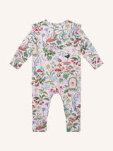Precious Frill Coverall Enchanted Flowers Party - Sugar Pink