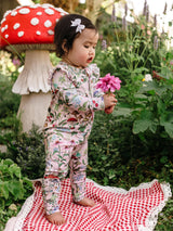 Precious Frill Coverall Enchanted Flowers Party - Sugar Pink