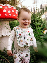 Dandy Duo Bibs Bear & Mouse - Tapioca