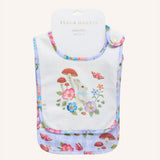 Dandy Duo Bibs Bunny Forest - Cornflower
