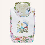 Dandy Duo Bibs Enchanted Flowers Party - Sugar Pink