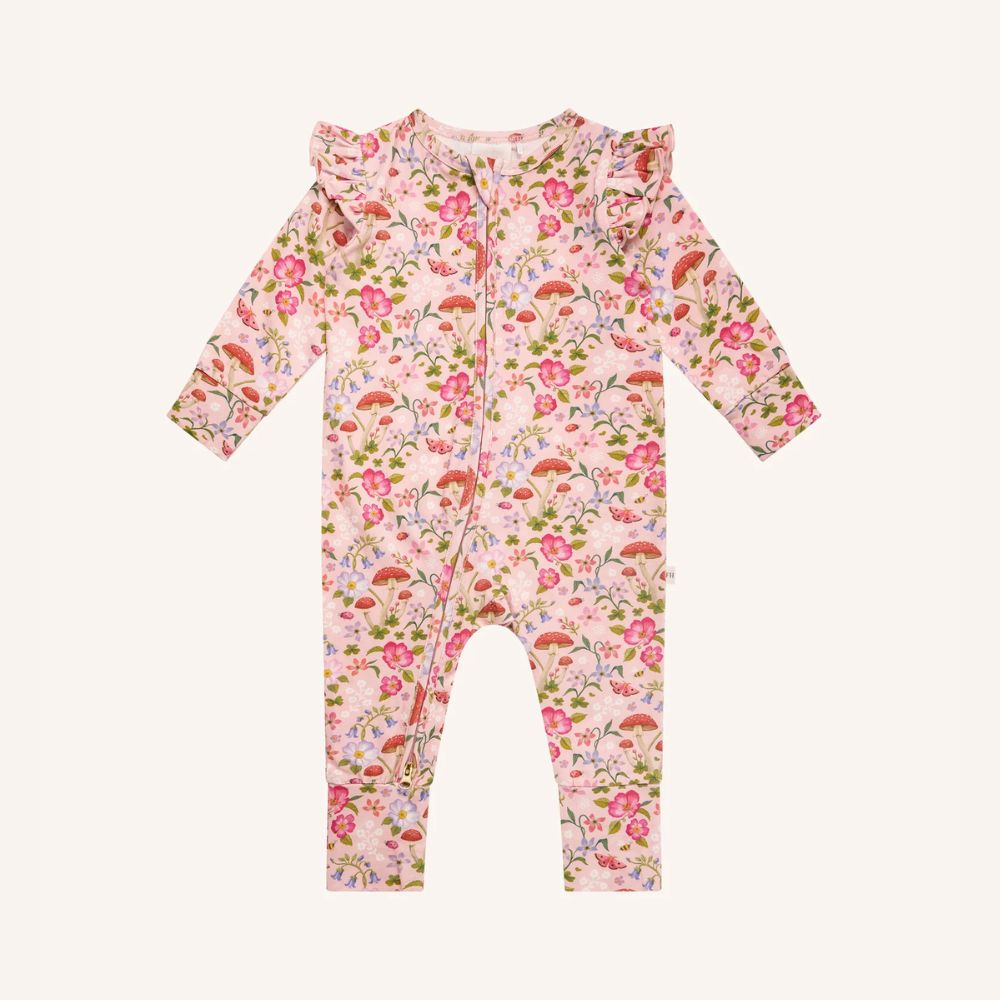 Precious Frill Coverall Toadstool - Apricot