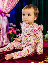 Precious Frill Coverall Toadstool - Apricot