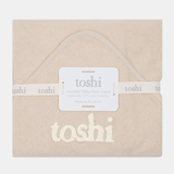 Hooded Baby Bath Towel - Oatmeal