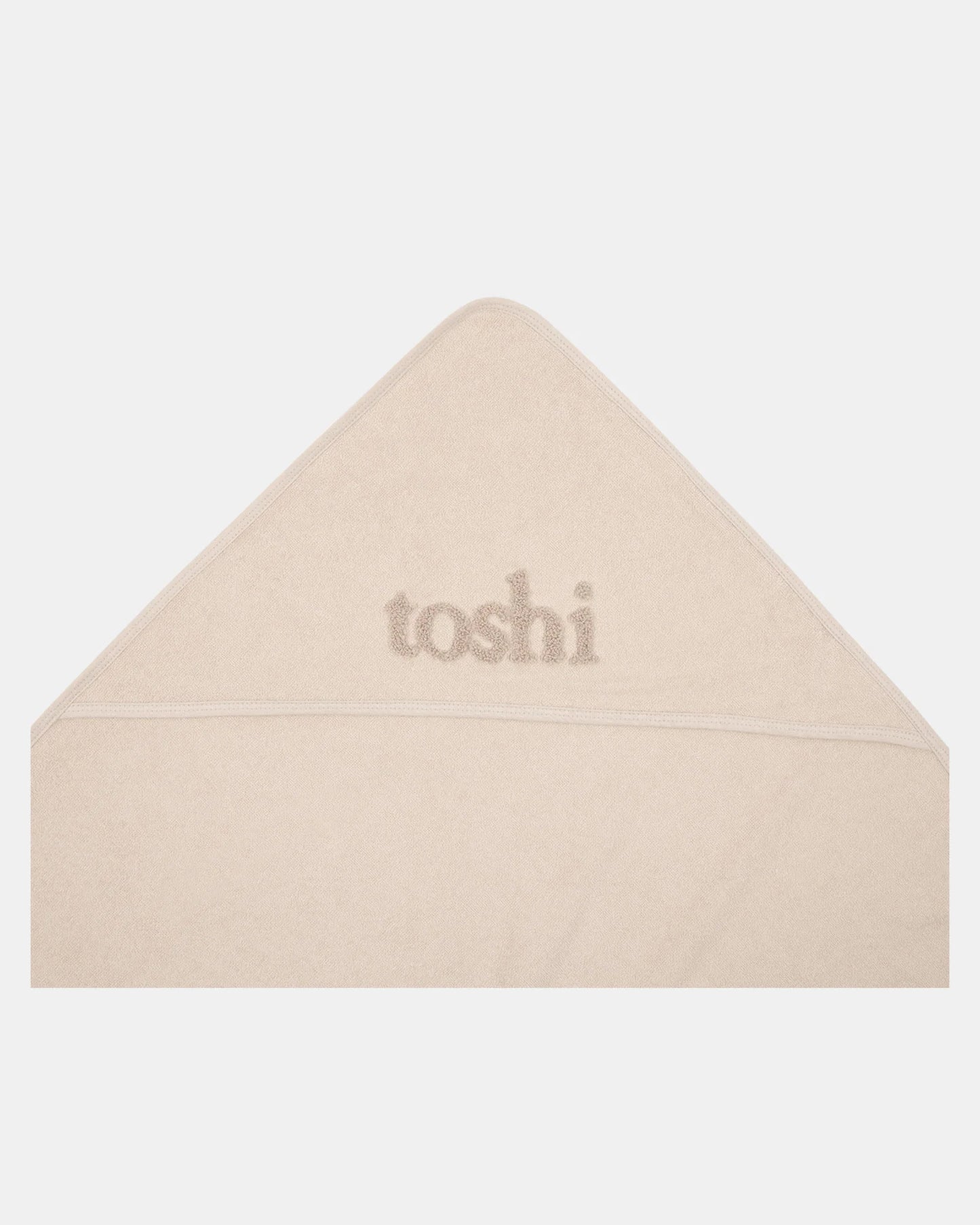 Hooded Baby Bath Towel - Oatmeal