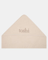Hooded Baby Bath Towel - Oatmeal