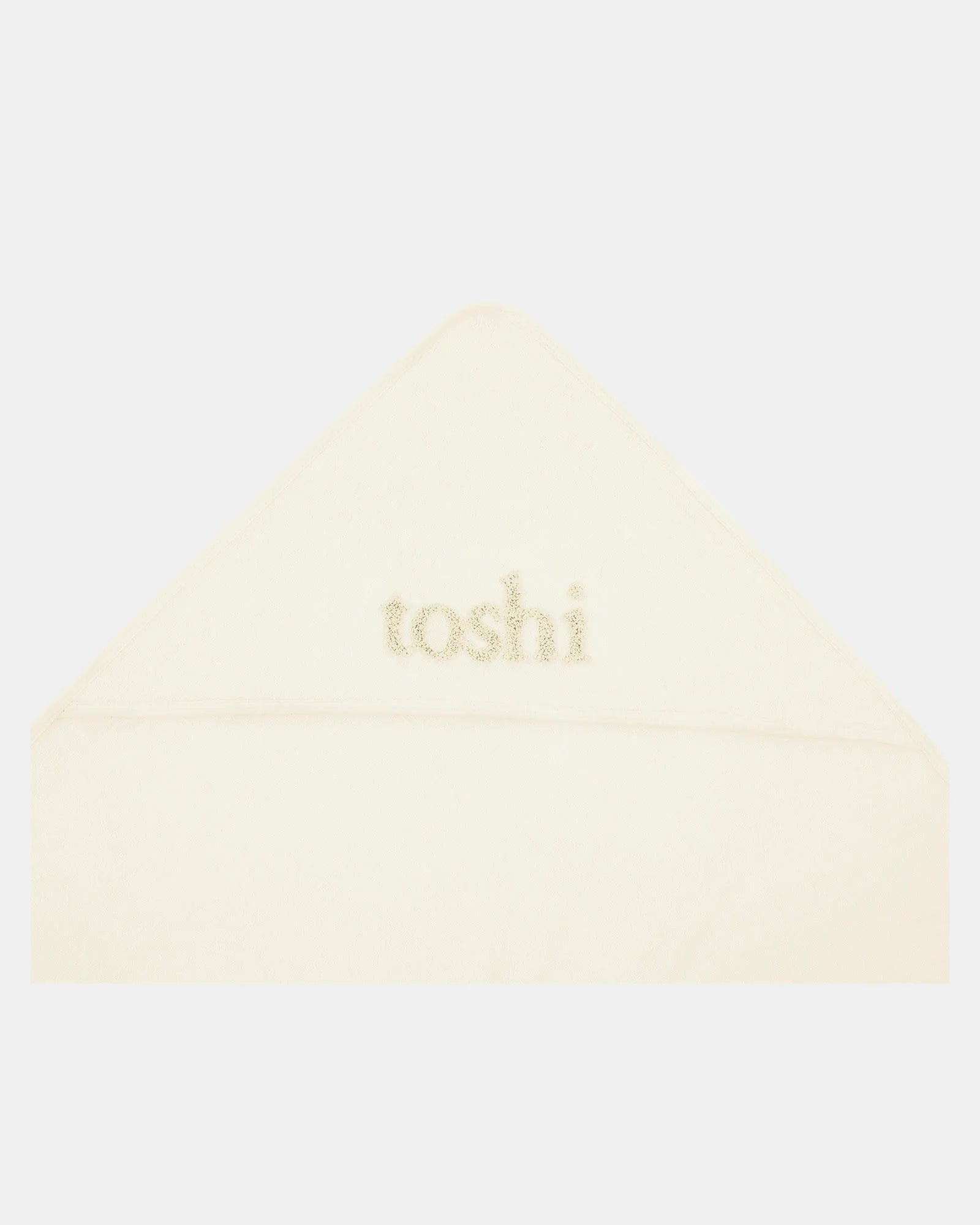 Hooded Baby Bath Towel - Cream