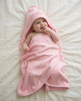 Hooded Baby Bath Towel - Misty Rose