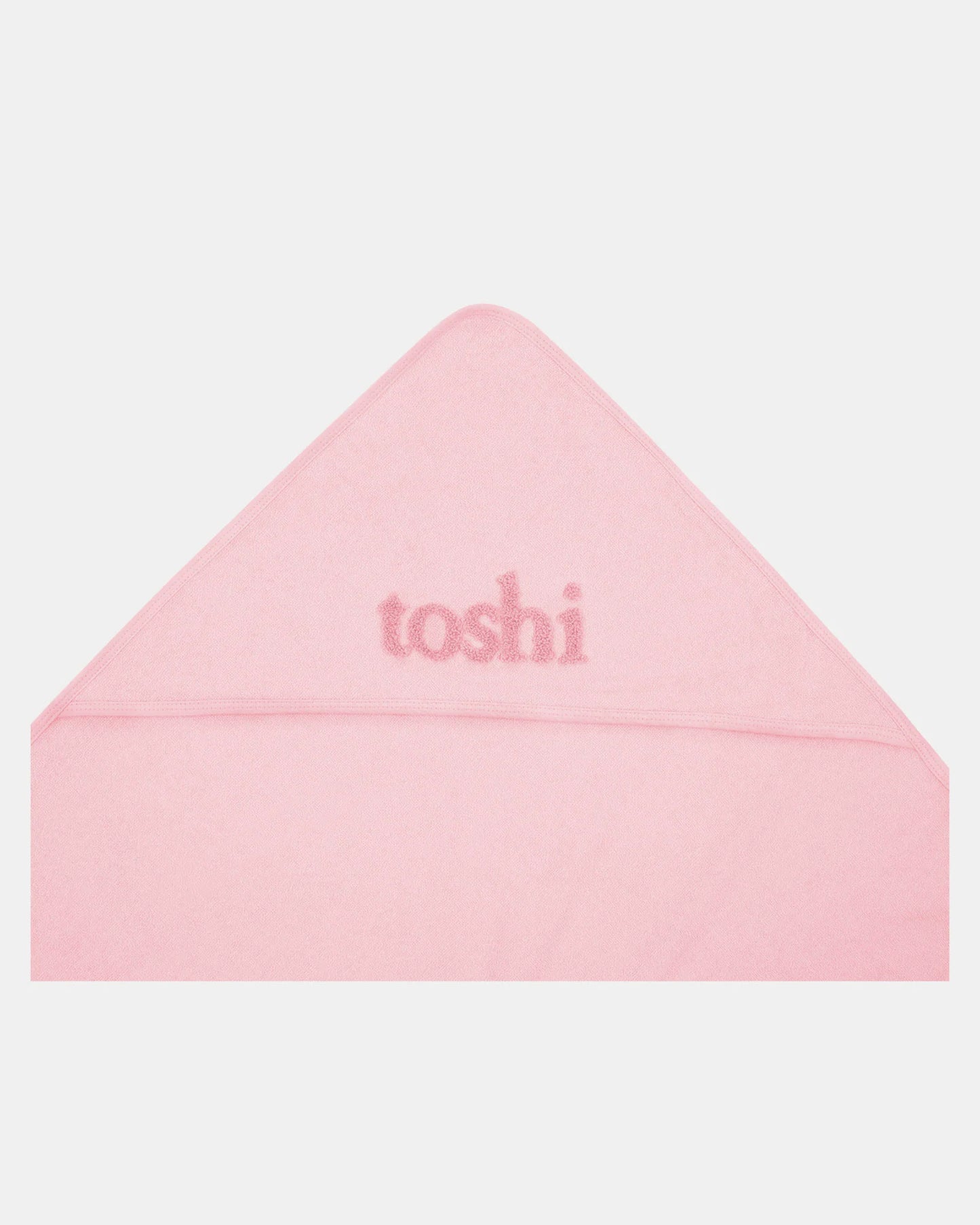 Hooded Baby Bath Towel - Misty Rose