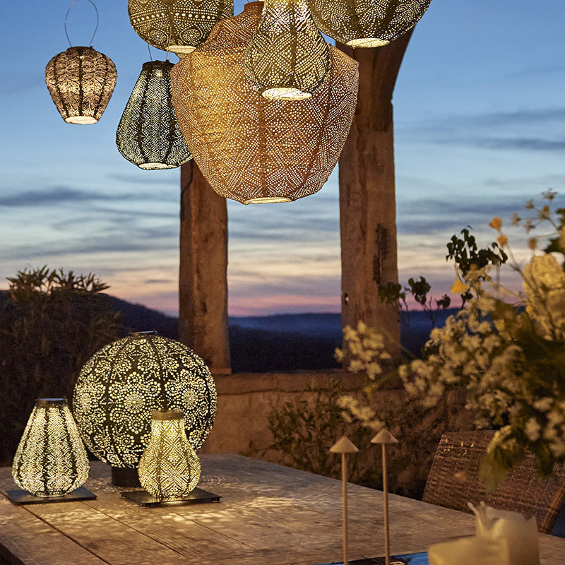Solar Lantern Bulb - Petrol