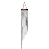 Habitats Rainfall Wind Chime - Silver