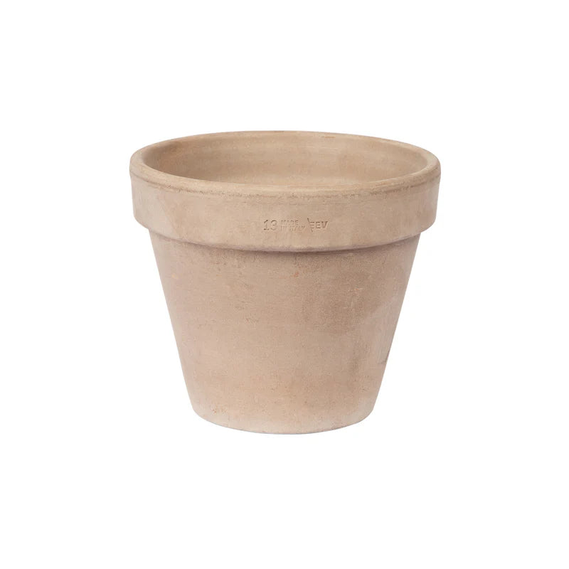 Plain Garden Pot Greige 13cm