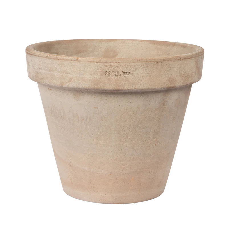 Plain Garden Pot Greige 23cm