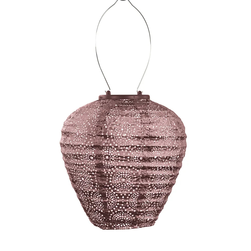Solar Lantern Balloon 20cm - Plum
