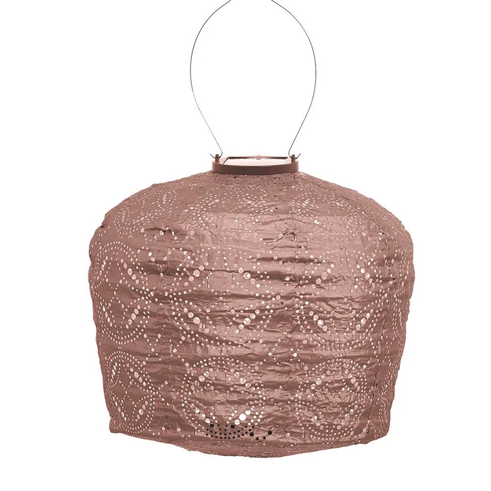 Solar Lantern Arch 30cm - Mocha Mousse