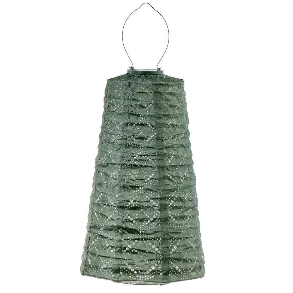 Solar Lantern Lampshade 28cm - Sage Green