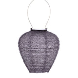 Solar Lantern Balloon 20cm - Mauve Purple