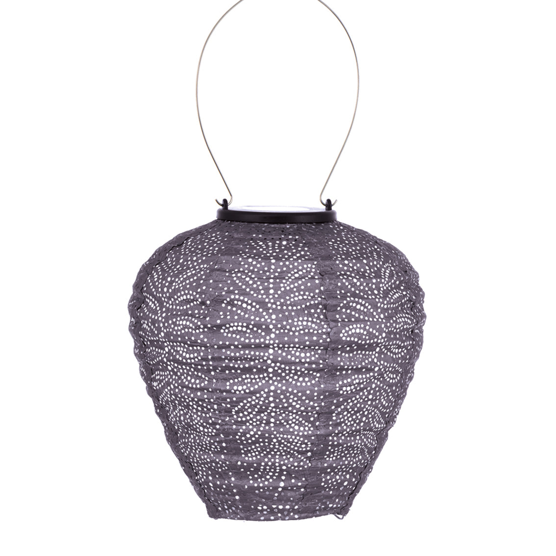 Solar Lantern Balloon 20cm - Mauve Purple
