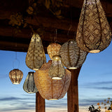 Solar Lantern Bulb - Taupe