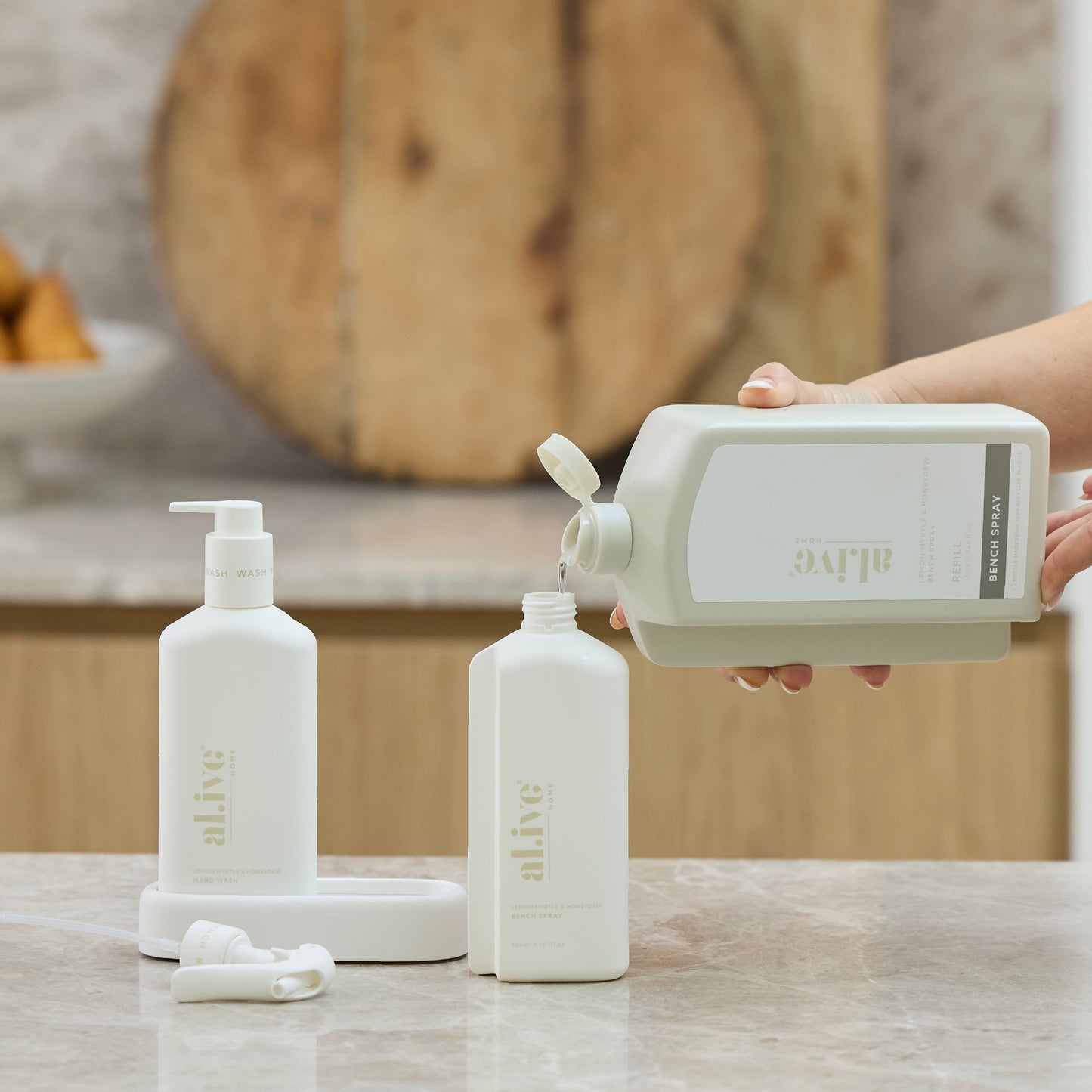 Bench Spray Refill 1L - Lemon Myrtle & Honeydew