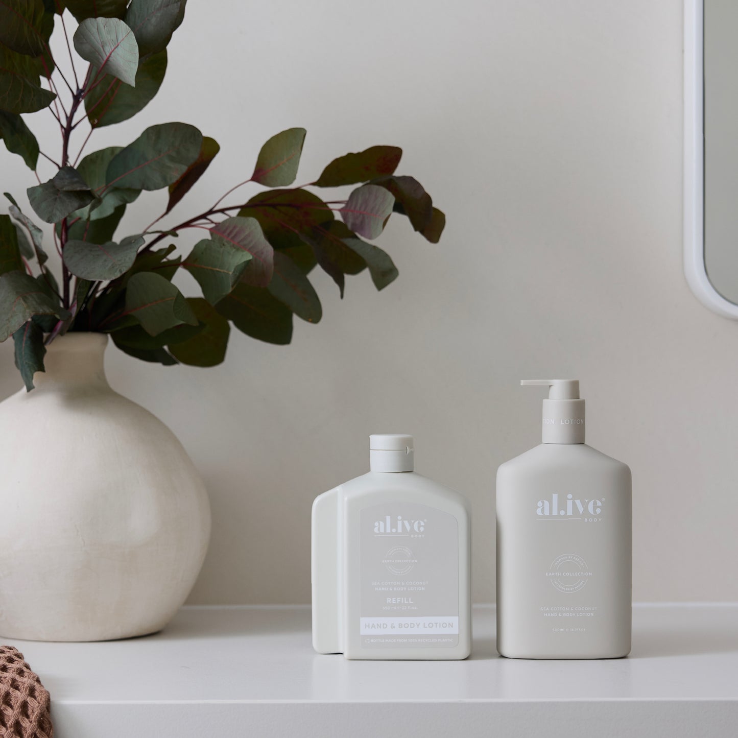 Lotion Refill 650ml - Sea Cotton & Coconut