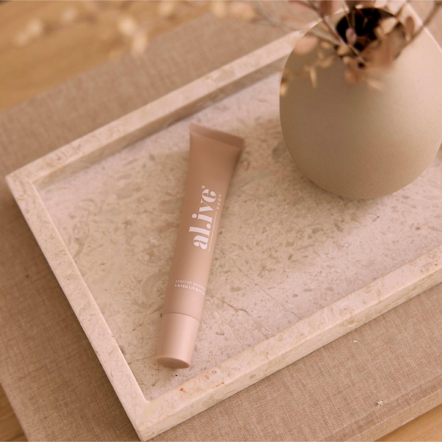 Tinted Lip Butter 15ml - Apricot Shimmer