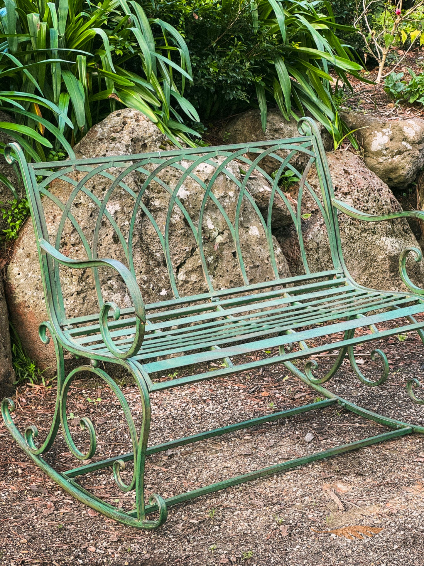 Florentine Rocking Bench