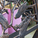 Cast Iron Bench - Rosella & Bottlebrush