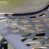 Cast Iron Bench - Rosella & Bottlebrush