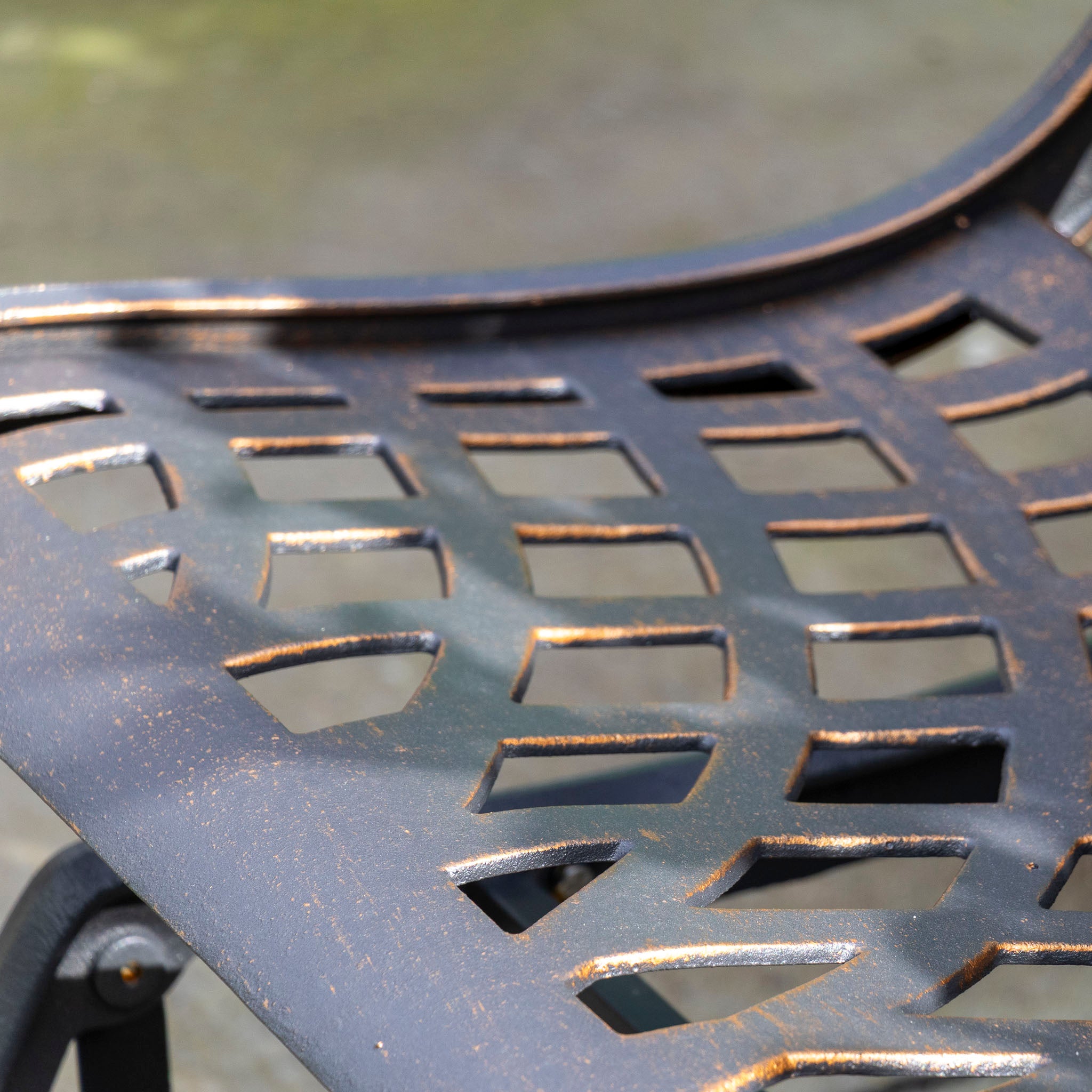 Cast Iron Bench - Rosella & Bottlebrush