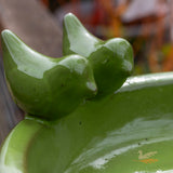 Bird Feeder Round - Green