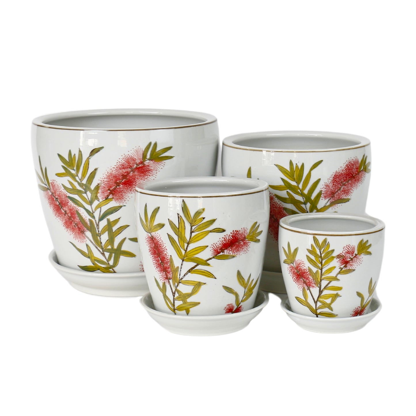 Bottlebrush Planter -