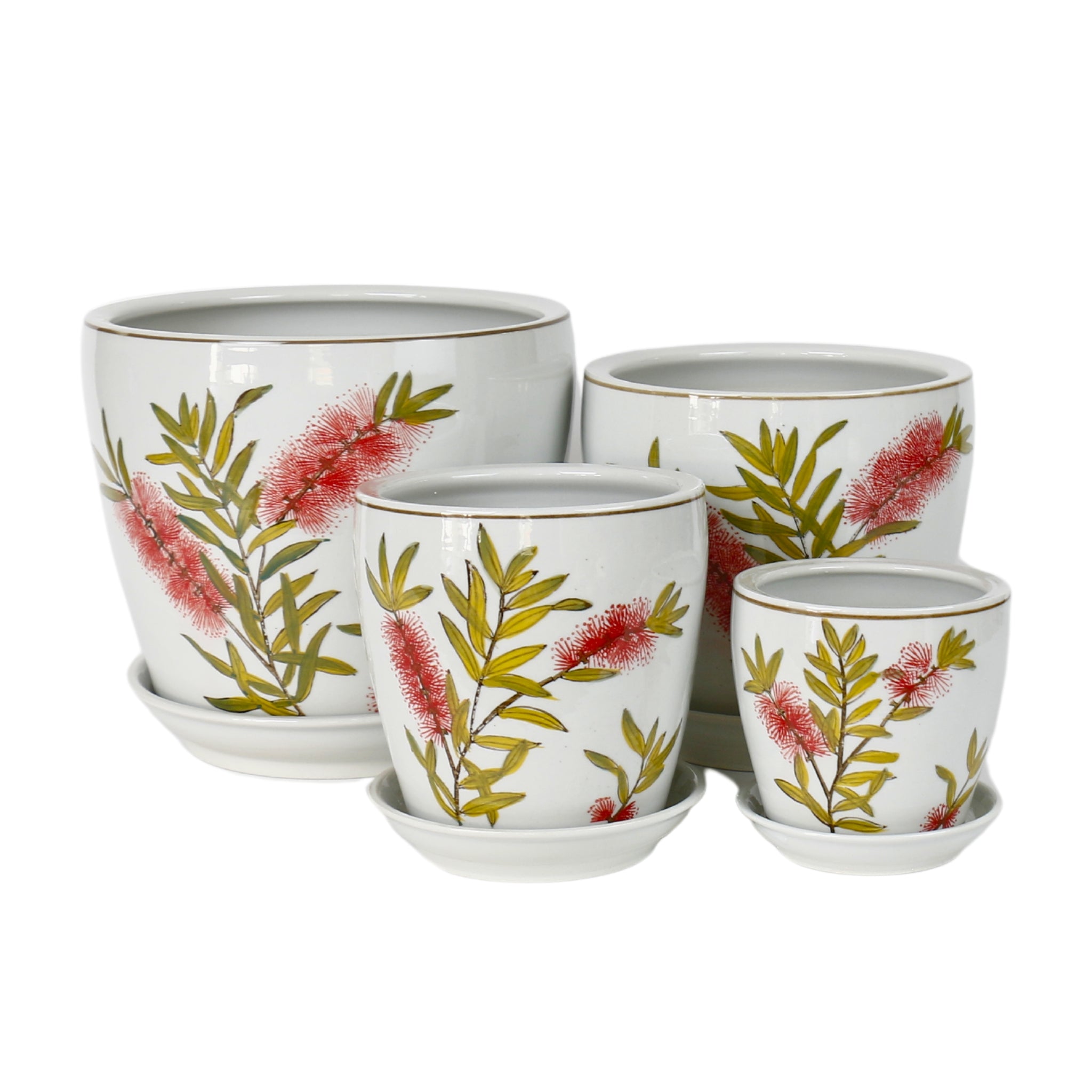Bottlebrush Planter -