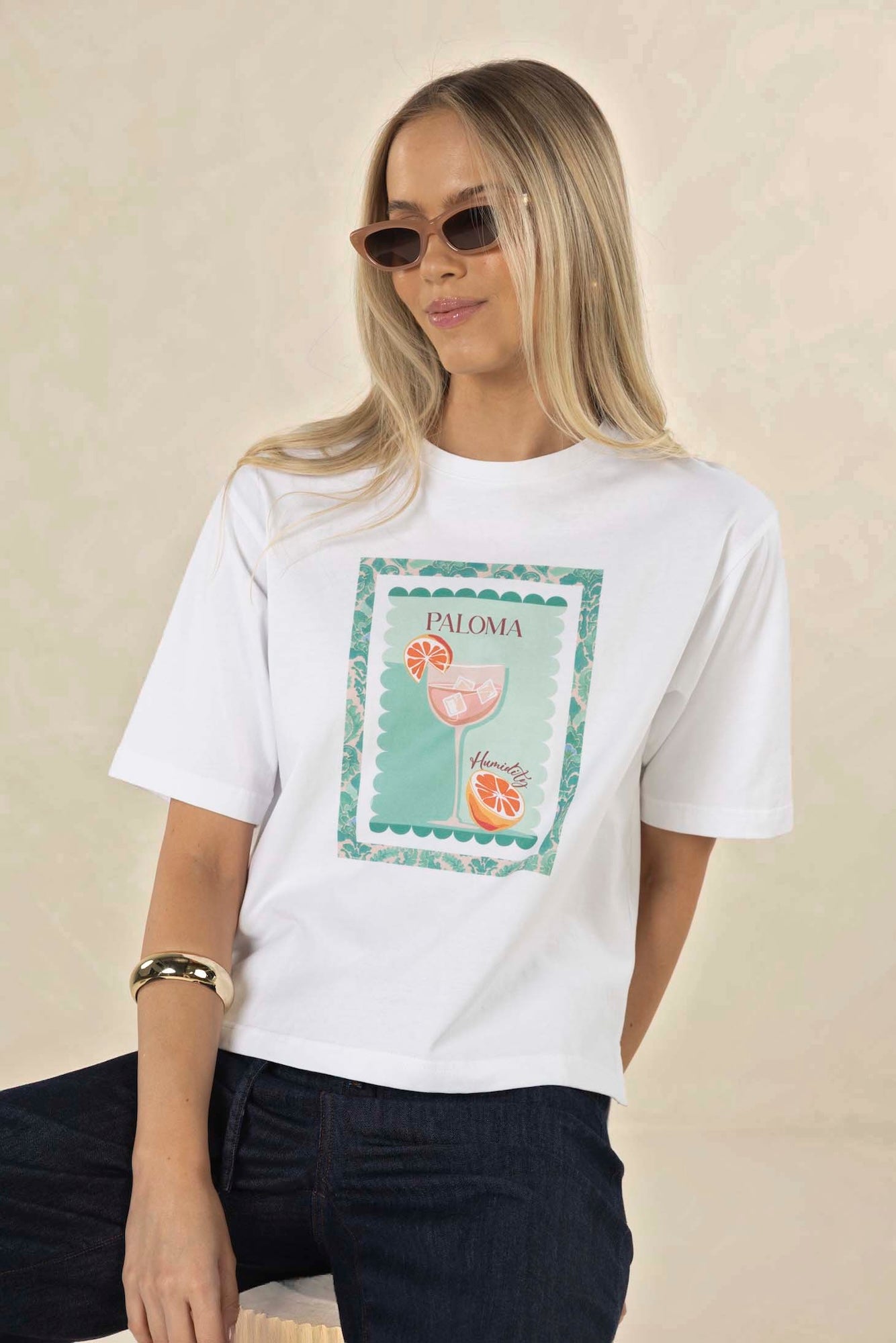 Damask Tee - Paloma