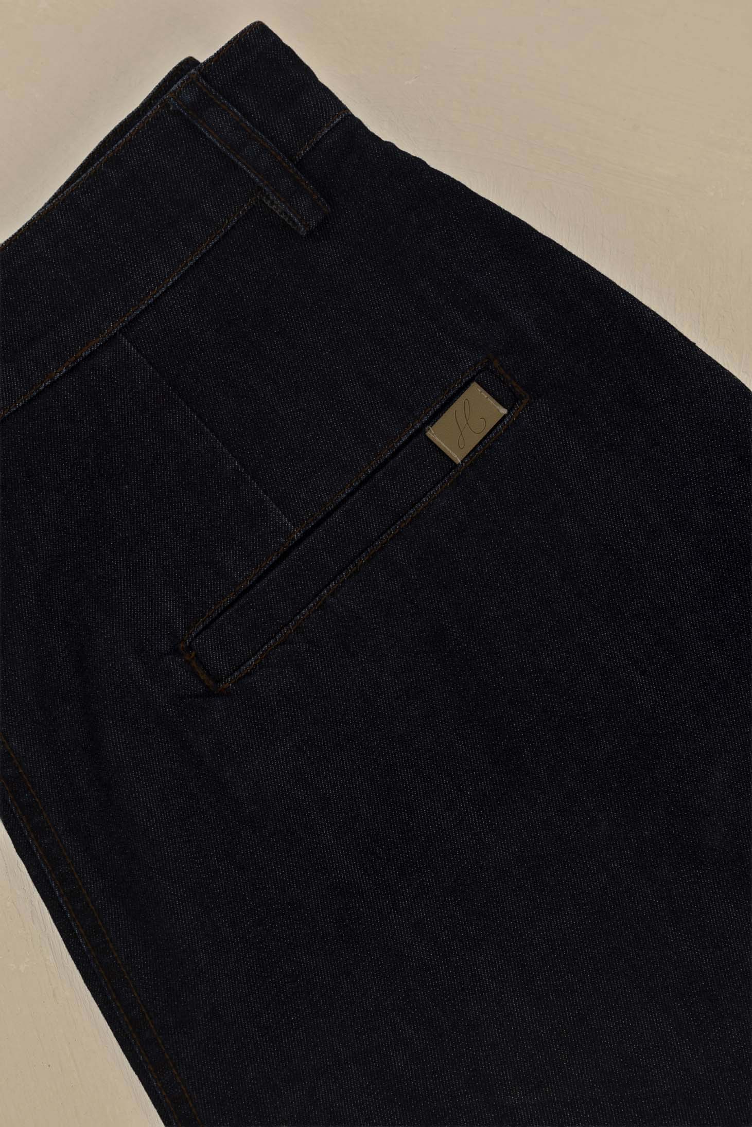 Ivy Barrel Jean - Dark Blue