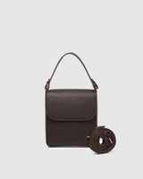 Bessie Crossbody Phone Bag - Chocolate